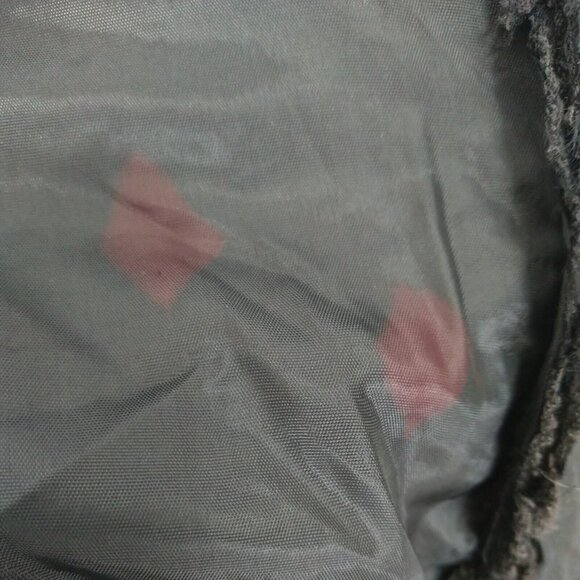 Vintage Lampl Button Up Cardigan Sweater Women Size M Black Lined 3/4 Sleeve - Picture 7 of 7